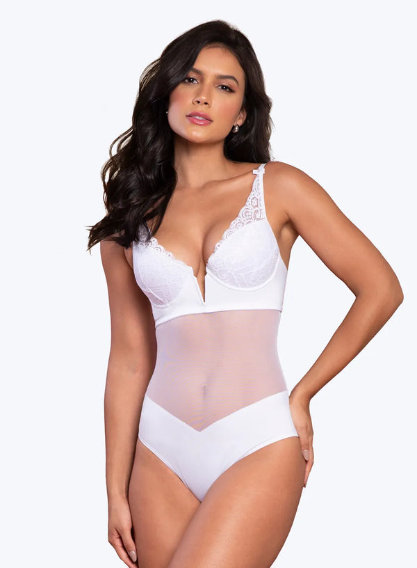 Body de Renda Branco Donatella