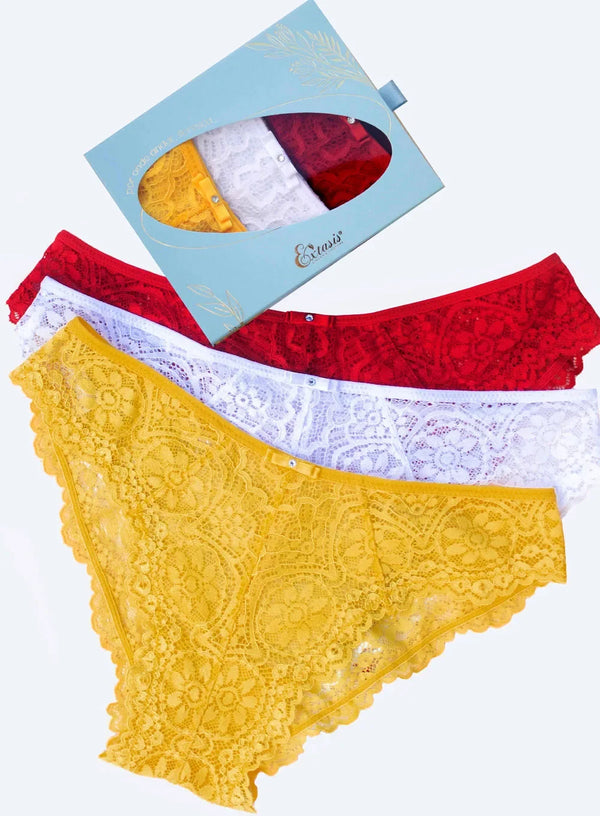 Kit Calcinhas Slim Florescer